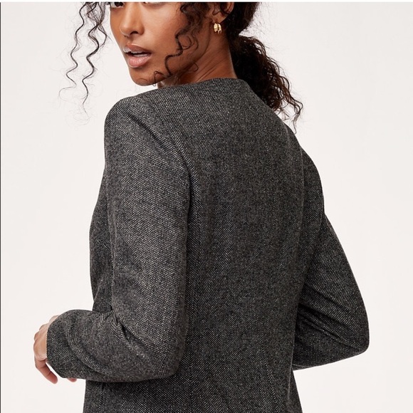 NWT Babaton Bowman Jacket Blazer Heather Comet Coat size 4 - Picture 2 of 11